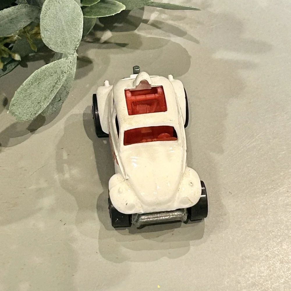 Hot‎ Wheels 1983 Vintage Real Riders Baja Bug White Blazin Bug Loose